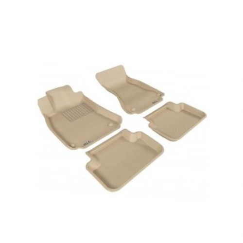 Set 4 presuri stil tavita din cauciuc antiaderent RENAULT MEGANE III 2008-2016-culoare BEJ