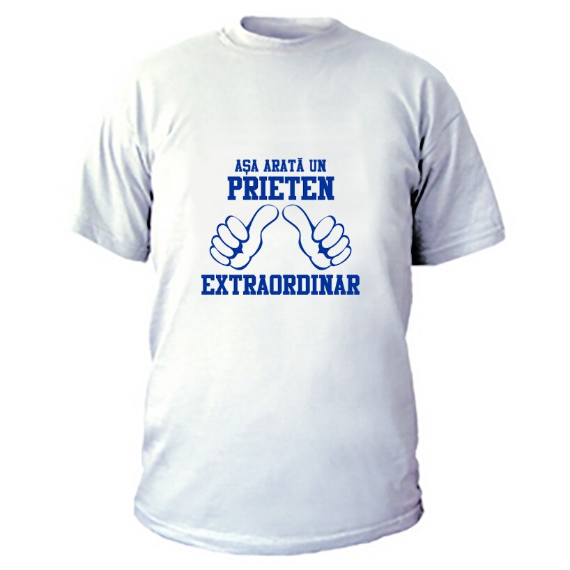 Tricou personalizat,fruit of the loom,alb/negru,L EU