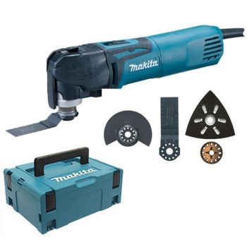 Unealta multifunctionala Makita TM3010CX6J 320W 6000 - 20000 oscilatii plus accesorii si valiza Unealta multifunctionala Makita TM3010CX6J 320W 6000 - 20000 oscilatii plus accesorii si valiza