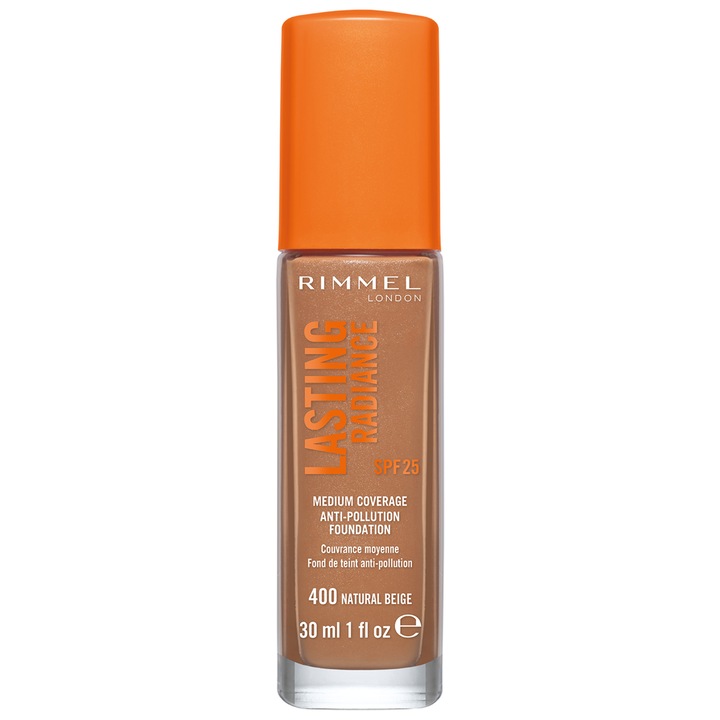 Фон дьо тен Rimmel London Lasting Radiance, Natural beige