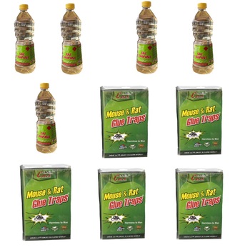 Pachet 5 x Gaz petrol lampant, 0.8l + 5 x Capcana lipici pe carton pentru soareci Pachet 5 x Gaz petrol lampant, 0.8l + 5 x Capcana lipici pe carton pentru soareci