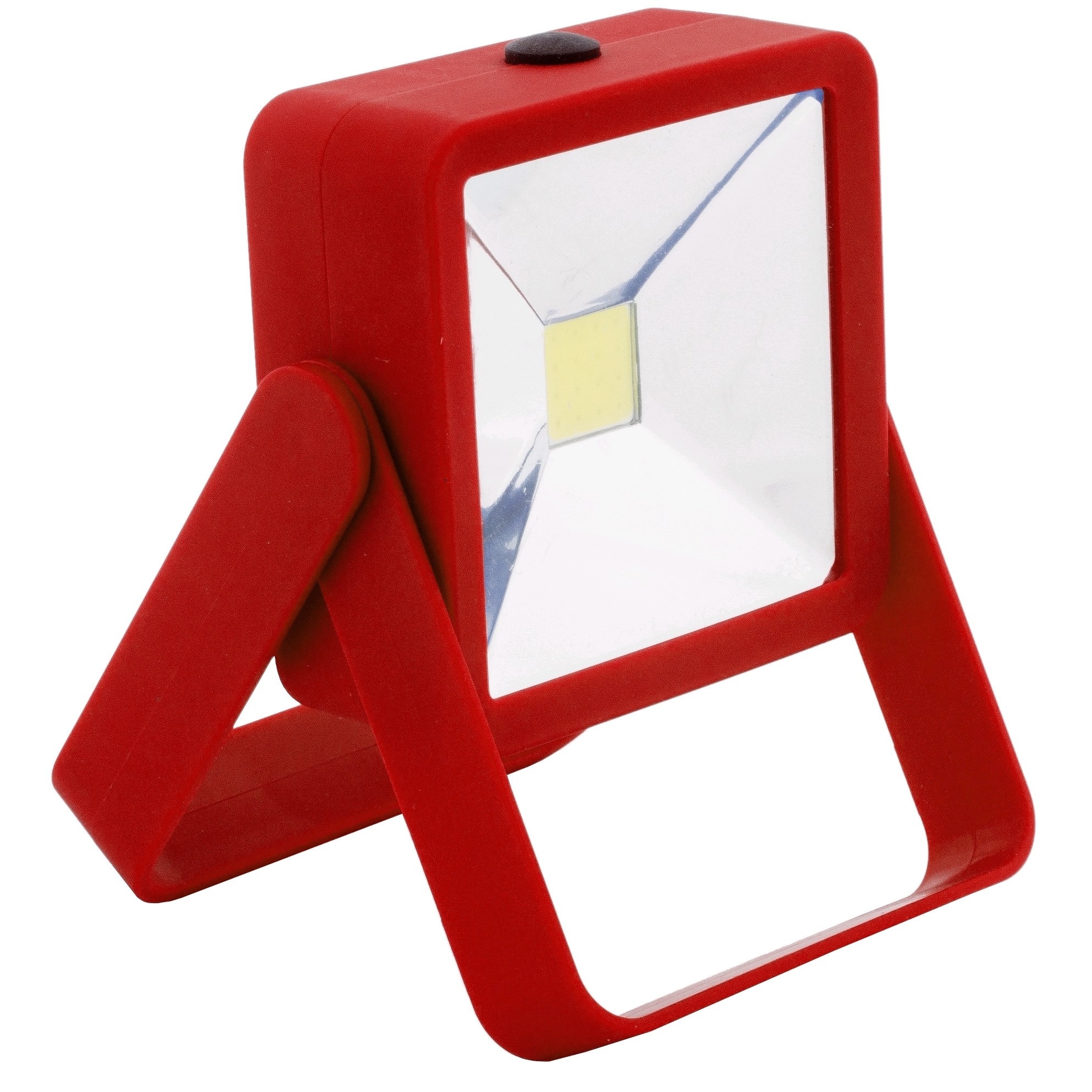 Mini proiector ENTAC 1W COB rosu 4xAAA Varta incluse