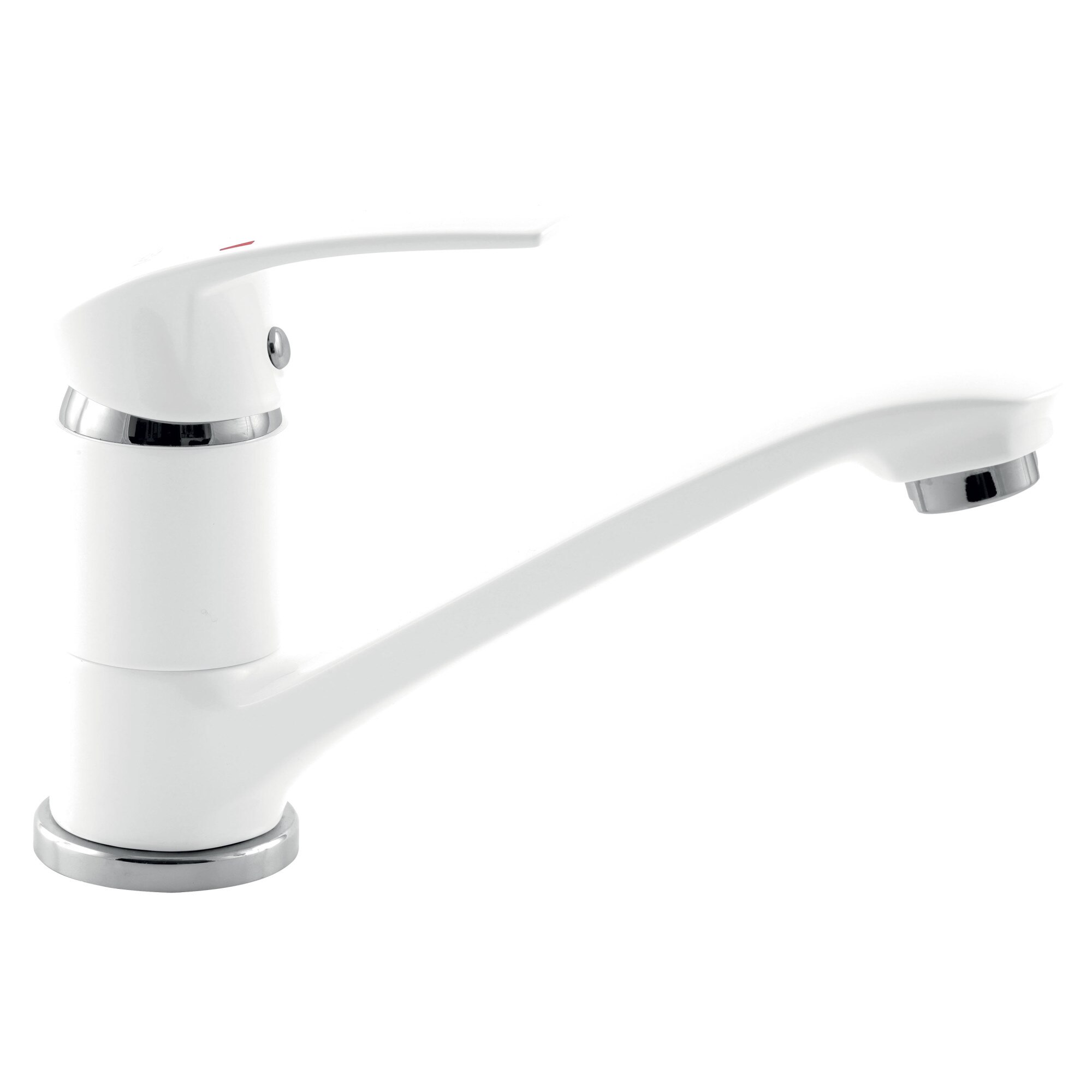 Baterie Metalia 57 stativa spalator, 15cm alb/crom - 57096,1
