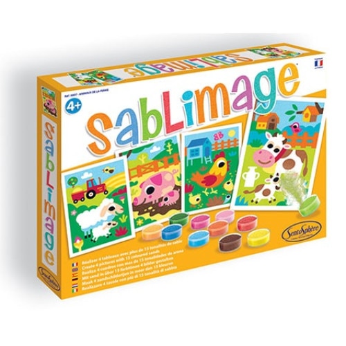Set creativ cu nisip - Sablimage Ferma
