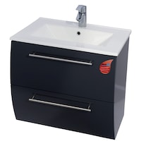 mobilier baie mdf gri antracit suspendat cu 2 sertare soft close lavoar 70 cm imagen 23_0_
0