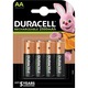 Duracell AA akkumulátor 2500 mAh HR6 BL4