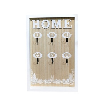 Cuier chei Sweet Home 20x30 cm, lemn vintage, 6 brate Cuier chei Sweet Home 20x30 cm, lemn vintage, 6 brate