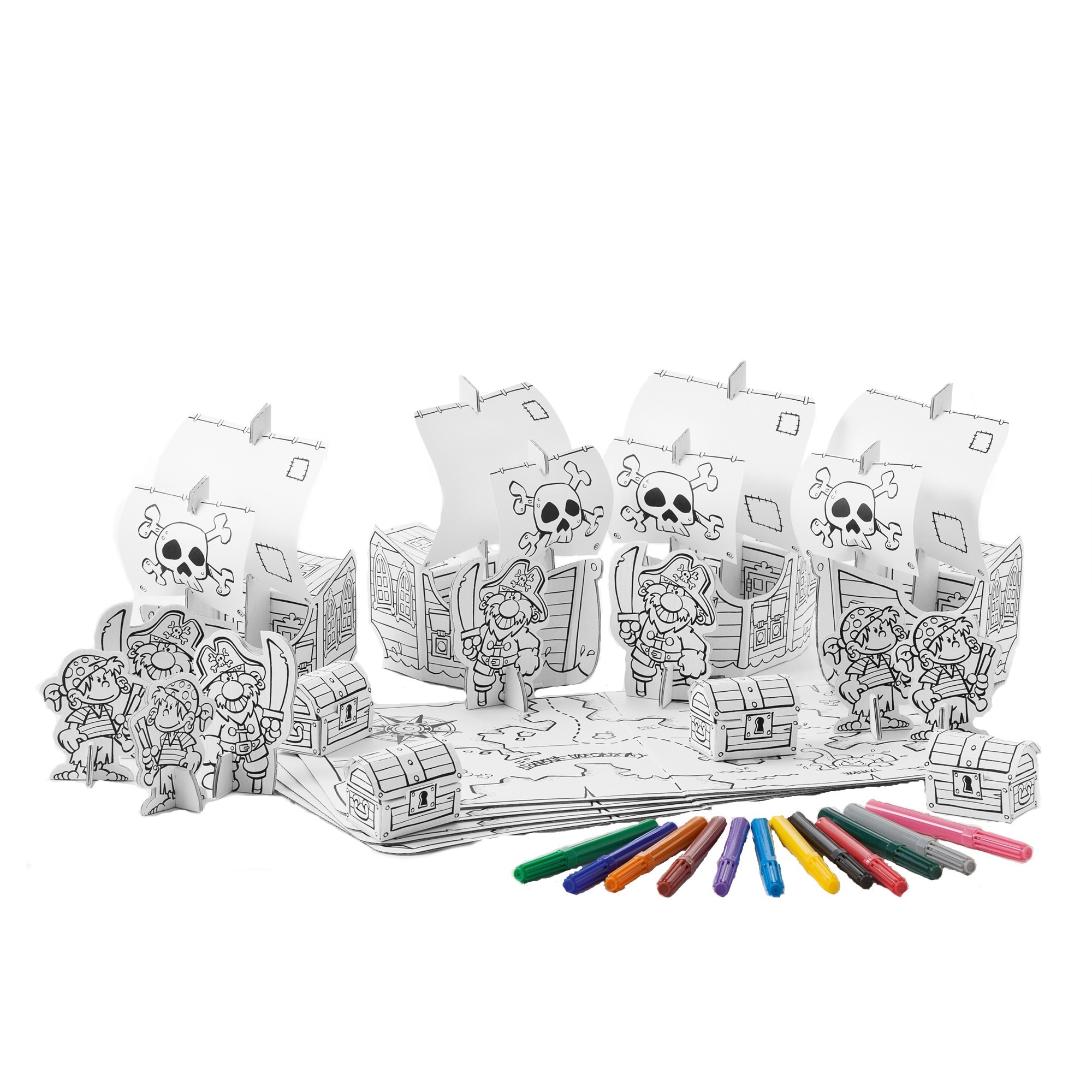 Set creativ Calafant Set petrecere - Pirati