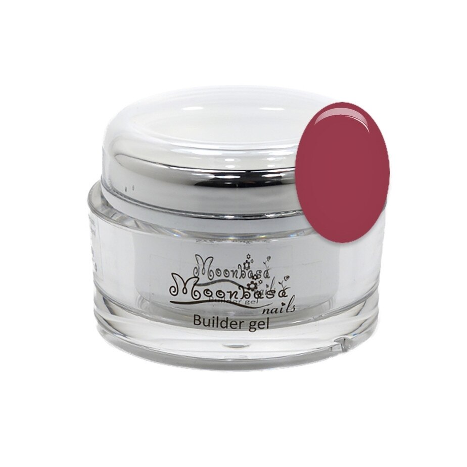 Gel UV pentru constructie MoonbasaNails, CoverPRO, 50g, 044, Rosu