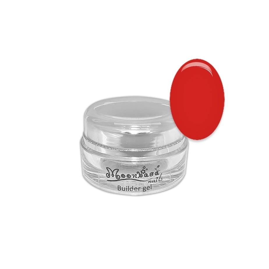 Gel UV pentru constructie MoonbasaNails, CoverPRO, 5g, 041, Rosu