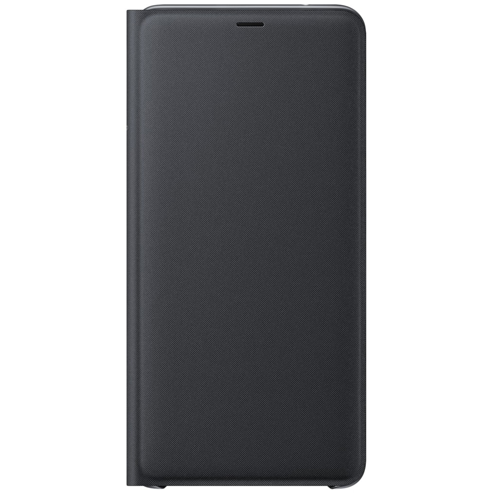 Husa de protectie Samsung Wallet pentru Galaxy A9 (2018), Black