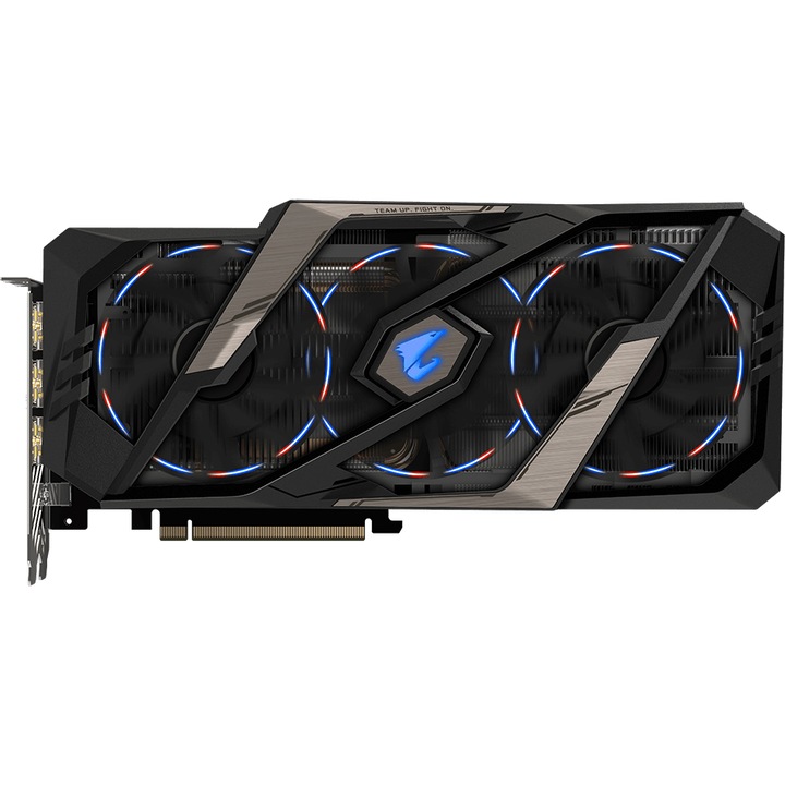 Placa video Gigabyte AORUS GeForce® RTX 2070, 8GB, 256-bit