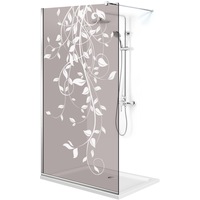 paravan dus walk-in 80x195cm aqua roy model dance sticla bronz 8mm profil inox imagen 54_0_
0