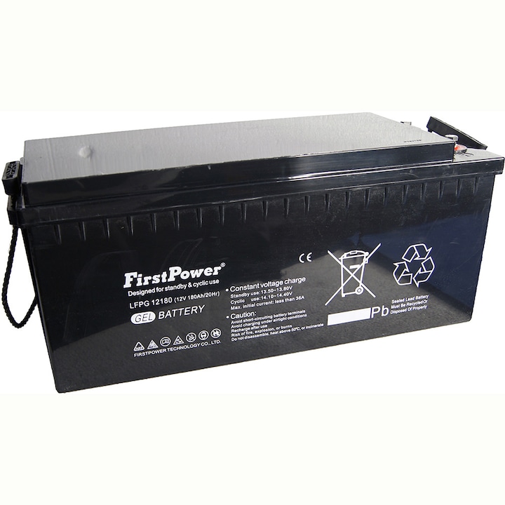 Acumulator stationar LFPG12180 12V 180Ah Deep Cycle cu GEL