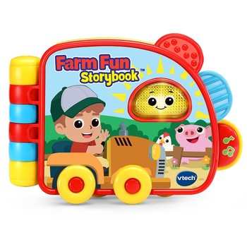 Cartea copilului cu sunet si lumina Ferma VTecn Multicolor Cartea copilului cu sunet si lumina Ferma VTecn Multicolor