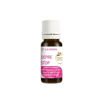Mix sinergic de uleiuri esentiale naturale, DepreStop, antidepresiv, 10ml Mix sinergic de uleiuri esentiale naturale, DepreStop, antidepresiv, 10ml