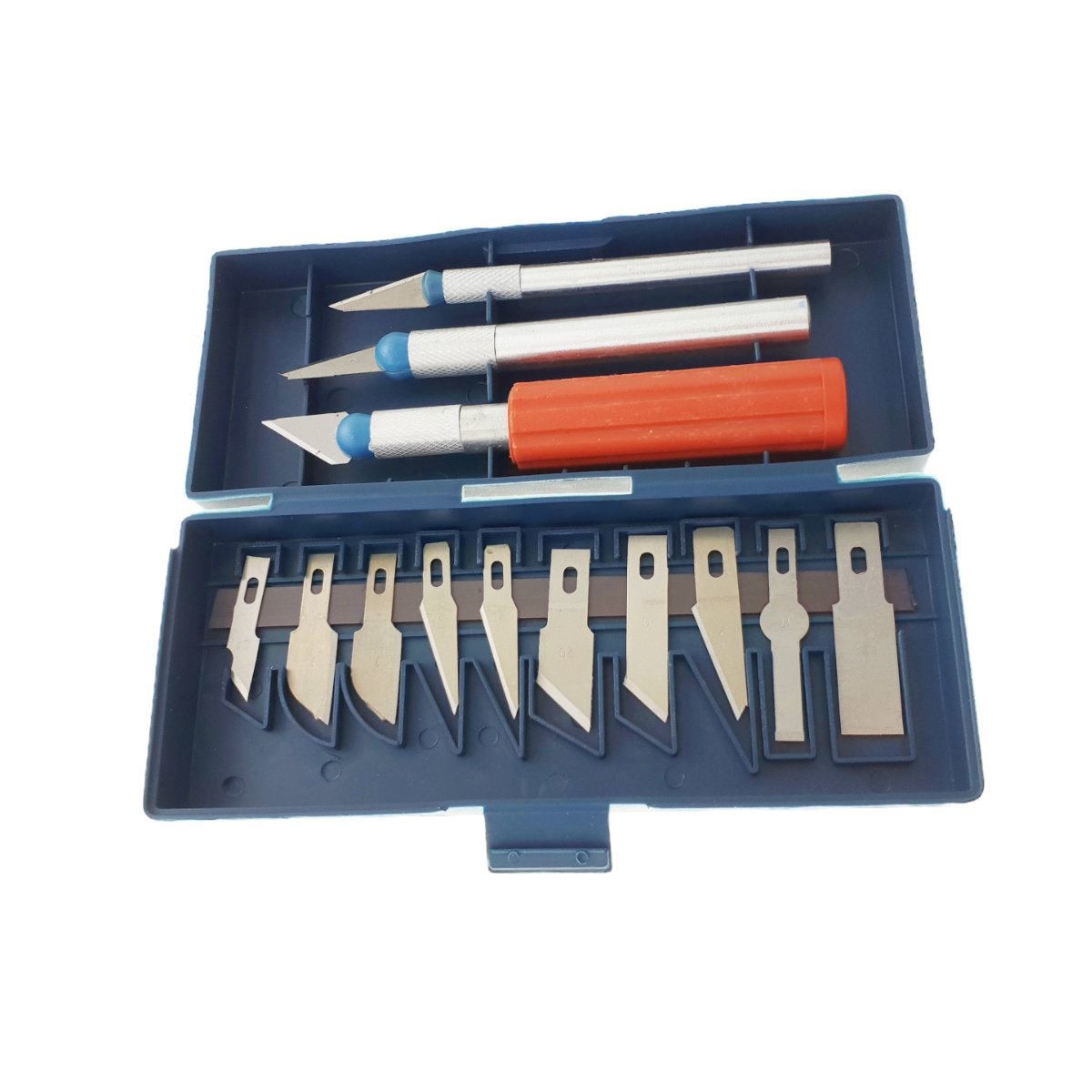 Set de 13 cutite de precizie 13PPK, Hobby Art Craft, in cutie