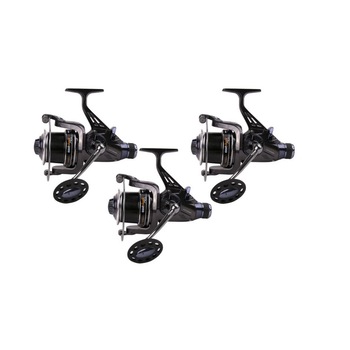 Set 3 Mulinete, Centurion Distance DP1080 cu 10 rulmenti si baitrunner Set 3 Mulinete, Centurion Distance DP1080 cu 10 rulmenti si baitrunner
