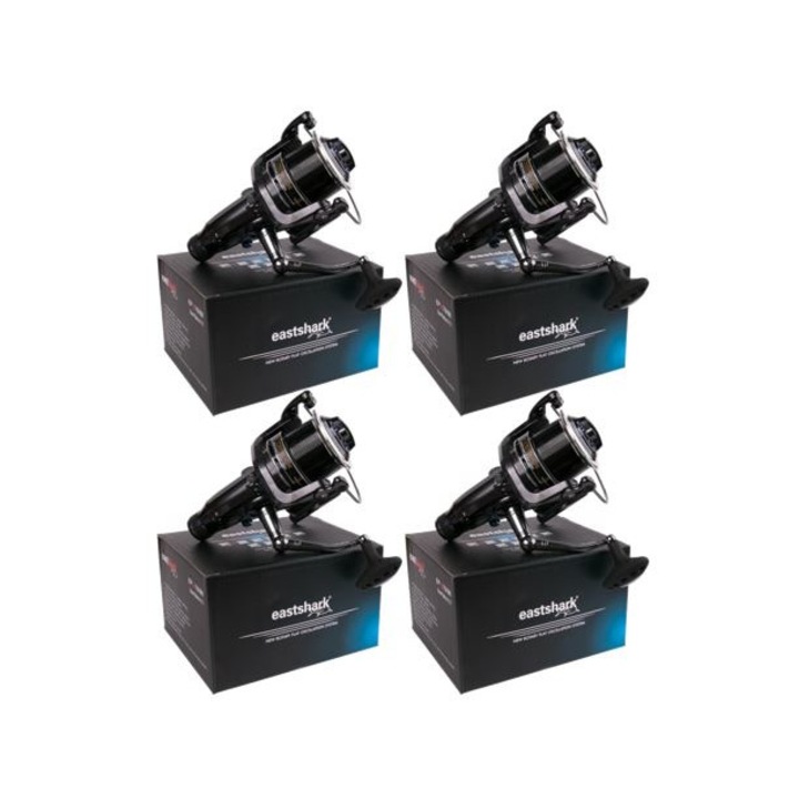 Eastshark Centurion Distance DP1080 Orsók, 10 csapággyal és baitrunner, 4 db