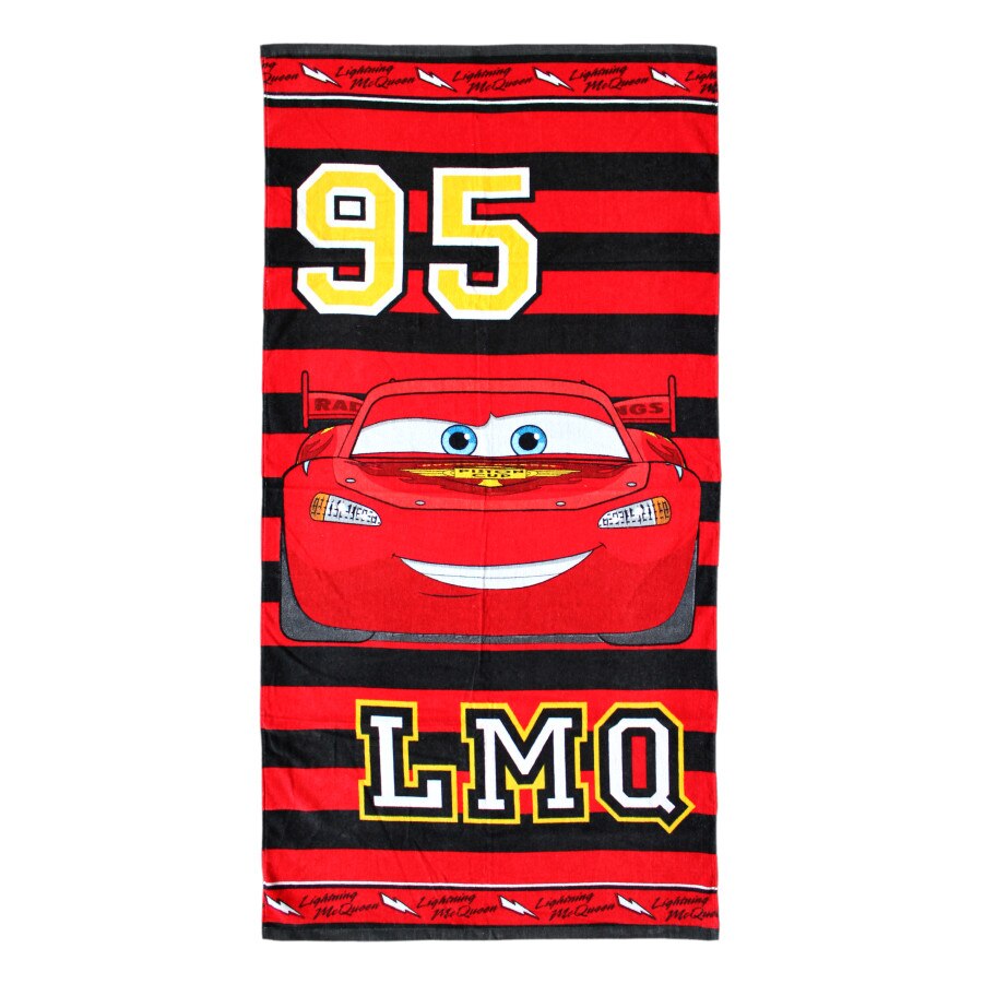 Prosop de plaja, rosu, LMQ, 70x140cm