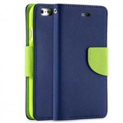 Husa Mercury Fancy Diary Sony Xperia Z3 Compact Blue/Green Blister