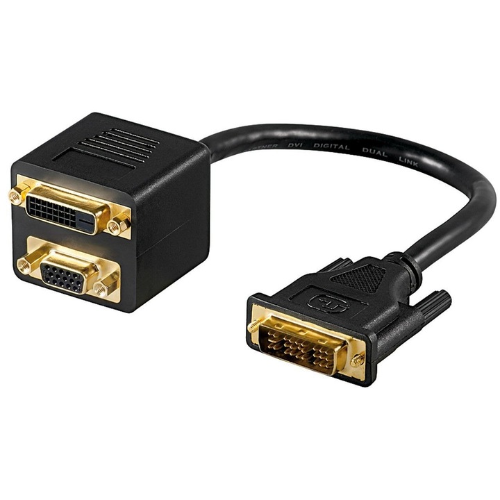 Goobay Adapter, DVI - DVI -I és SVGA