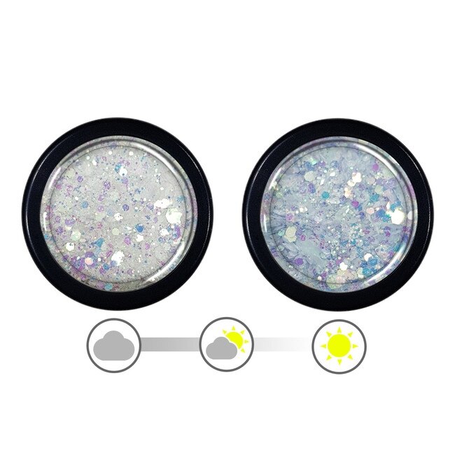 Sclipici cu efect UV pentru unghii MoonbasaNails, 327