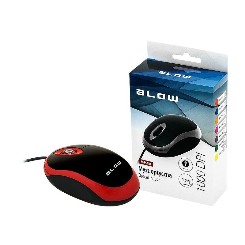 Mouse Optic Blow USB, Rosu
