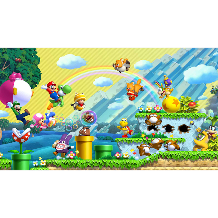 New Super Mario Bros U Deluxe Nintendo Switch Játékszoftver