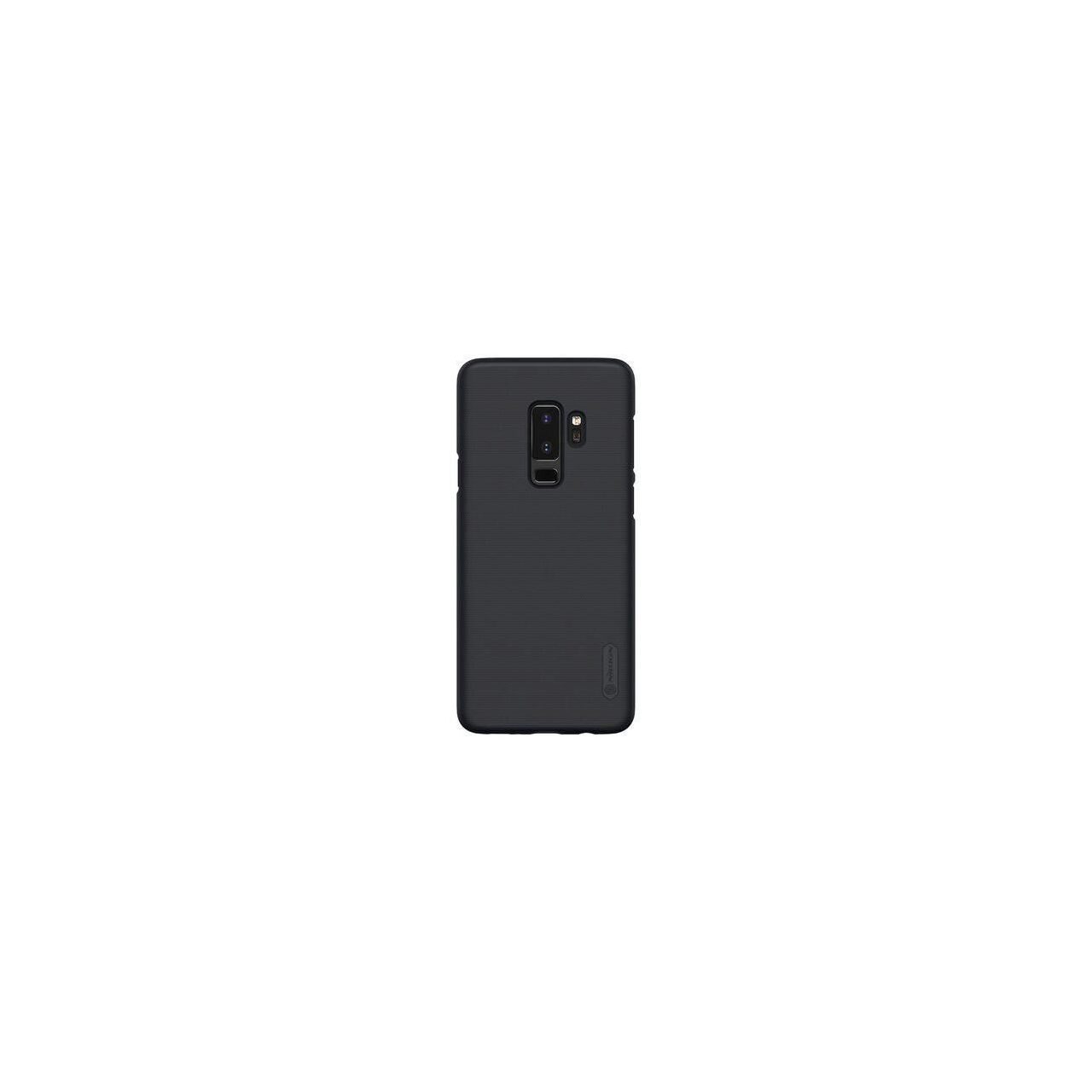 Husa Samsung Galaxy A6+ Plus (2018) + Suport Birou-Nillkin Frosted Shield Neagra