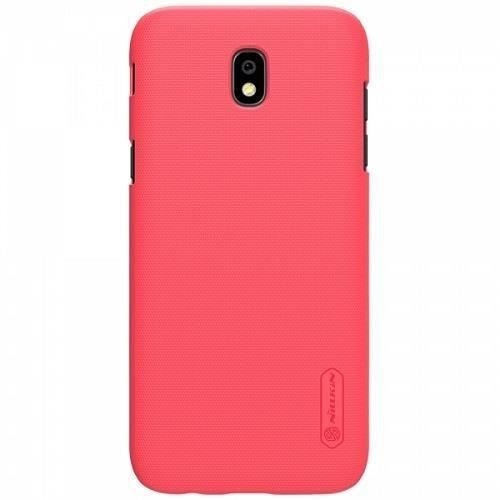Husa Samsung Galaxy J3 J330 (2017) + Folie Protectie-Nillkin Frosted Shield Rosie