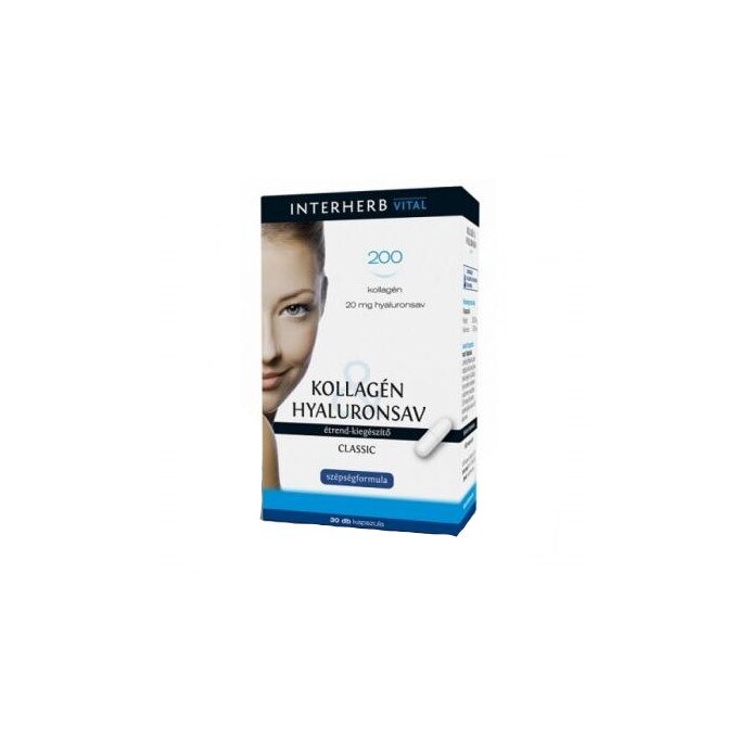 Colagen&acid hialuronic clasic, InterHerb 30cps