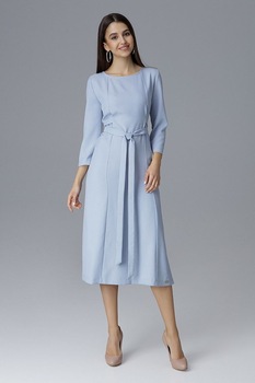 Rochie eleganta, Figl, 12602, Albastru, L Rochie eleganta, Figl, 12602, Albastru, L