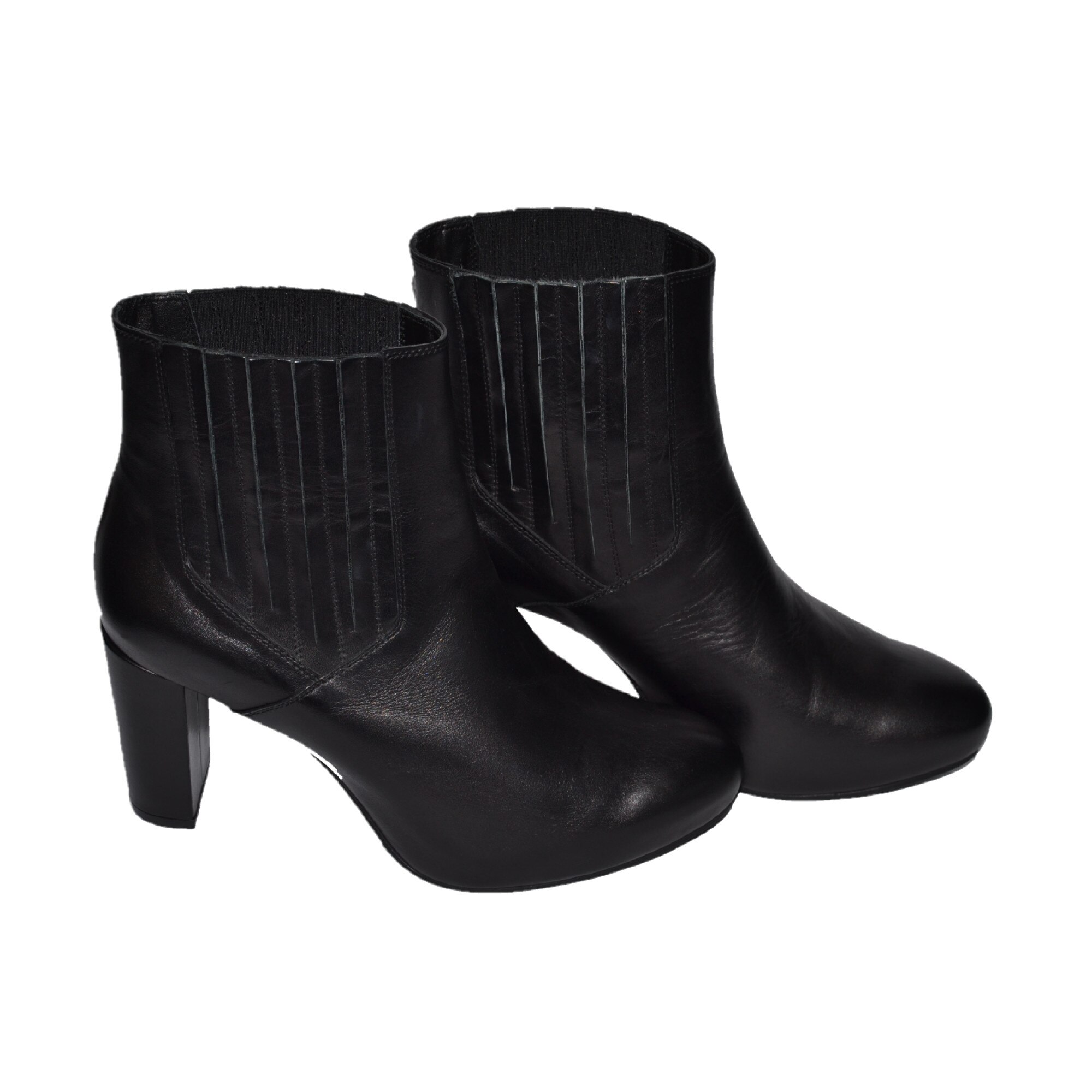 Botine piele naturala, 41EU, Made in Italy