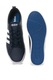 adidas Sportswear, Pantofi sport din piele ecologica VS Pace, Alb, Bleumarin, 6.5