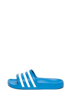 Adidas PERFORMANCE, Papuci unisex cu dungi emblematice Adilette Adidas PERFORMANCE, Papuci unisex cu dungi emblematice Adilette