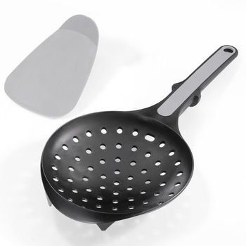 Spumiera si accesoriu Gefu, 45.5 x 17.3 x 3.6 cm, Negru Spumiera si accesoriu Gefu, 45.5 x 17.3 x 3.6 cm, Negru