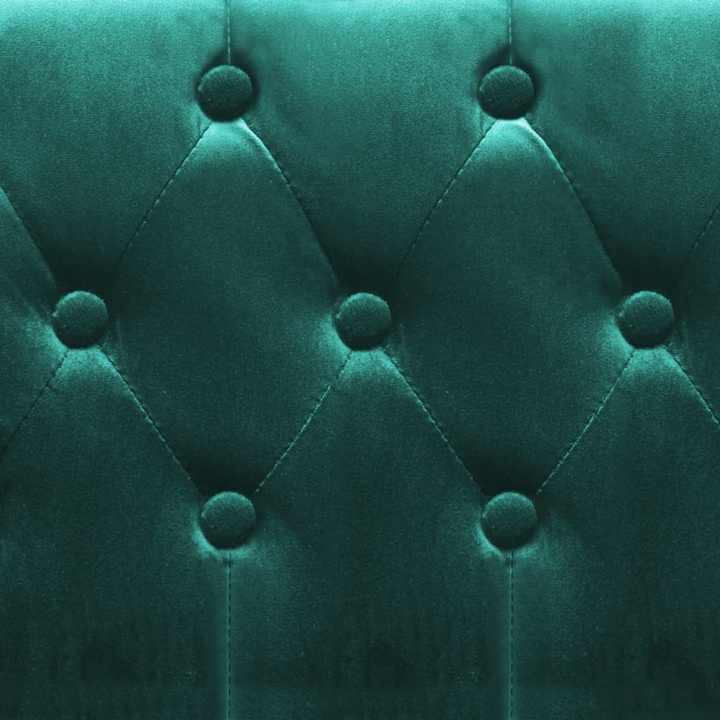 vidaXL zöld bársony kárpitozású fotel 86 x 67 x 71 cm