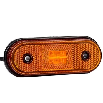 Lampa gabarit 118x46, LED, galbena, 12-36V, FT-020-Z Fristom Lampa gabarit 118x46, LED, galbena, 12-36V, FT-020-Z Fristom