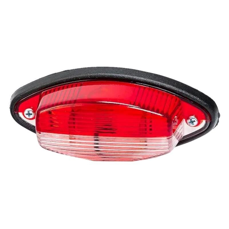 Lampa gabarit 105x46, bec, alb-rosie, 12-24V, FT-010-2 (tipG02) Fristom