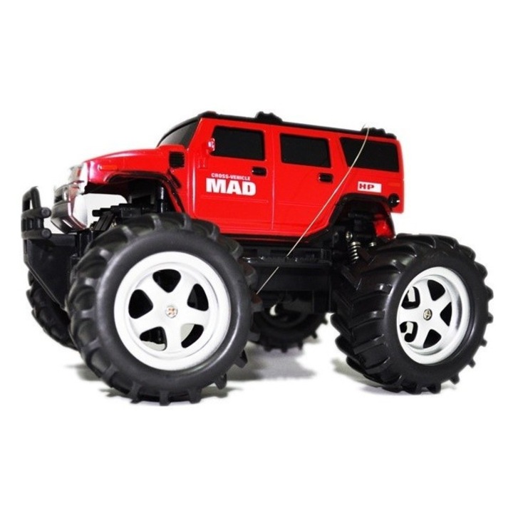 Nqd Машина, Mad Monster Truck 1:16 27 / 40Mhz Rtr С Дистанционно Управление - Червено