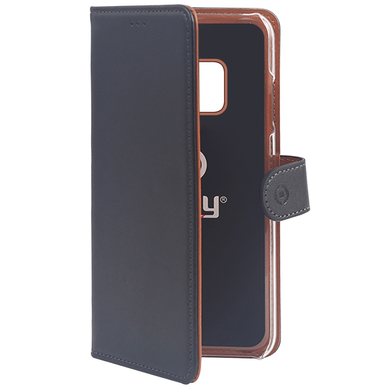 Husa de protectie Celly WALLY pentru Huawei Mate 20 Pro, Negru