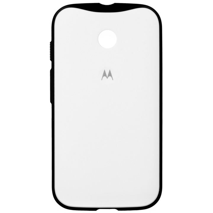 Кейс Motorola Grip Shell Case за Motorola Moto E, Бял