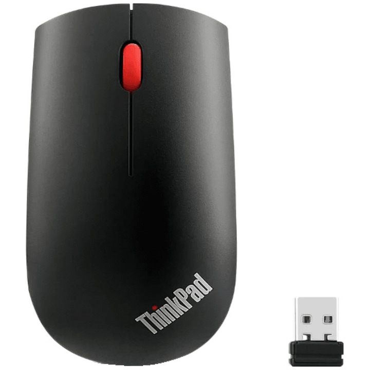 Безжична мишка Lenovo ThinkPad Essential, Черна
