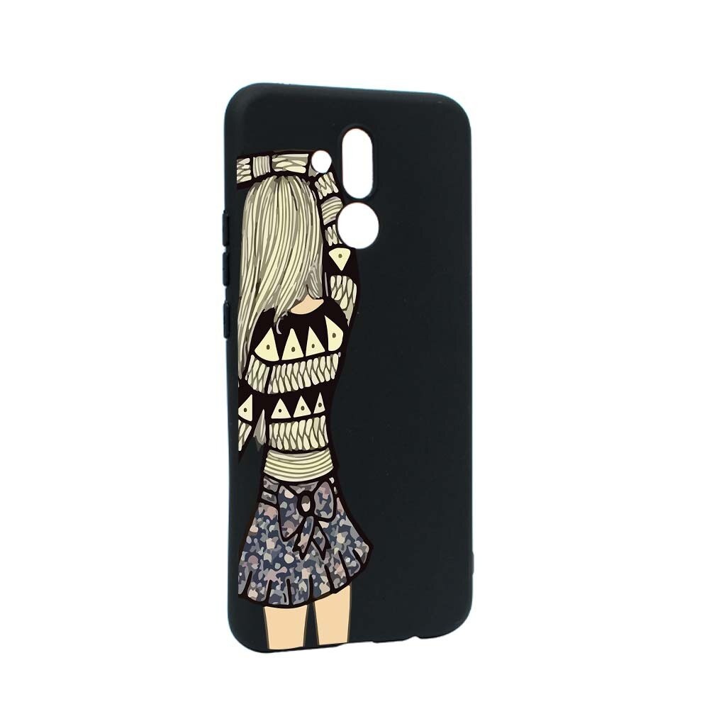 Husa Huawei Mate 20 Lite, Silicon, Girl B187