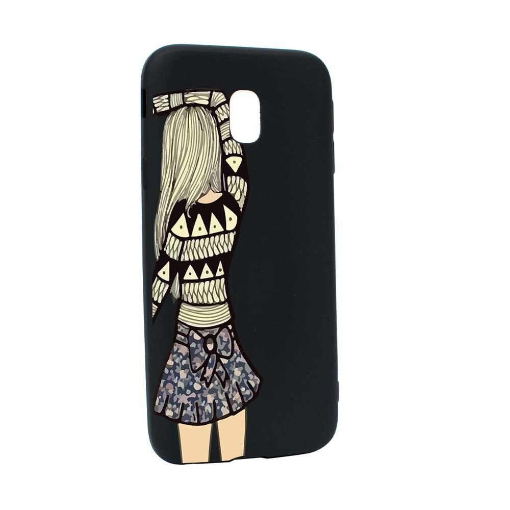Husa Samsung Galaxy J3 2018, Silicon, Girl B187