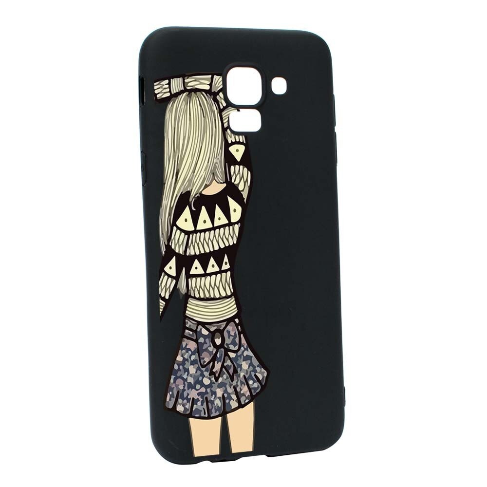 Husa Samsung Galaxy J6 2018, Silicon, Girl B187
