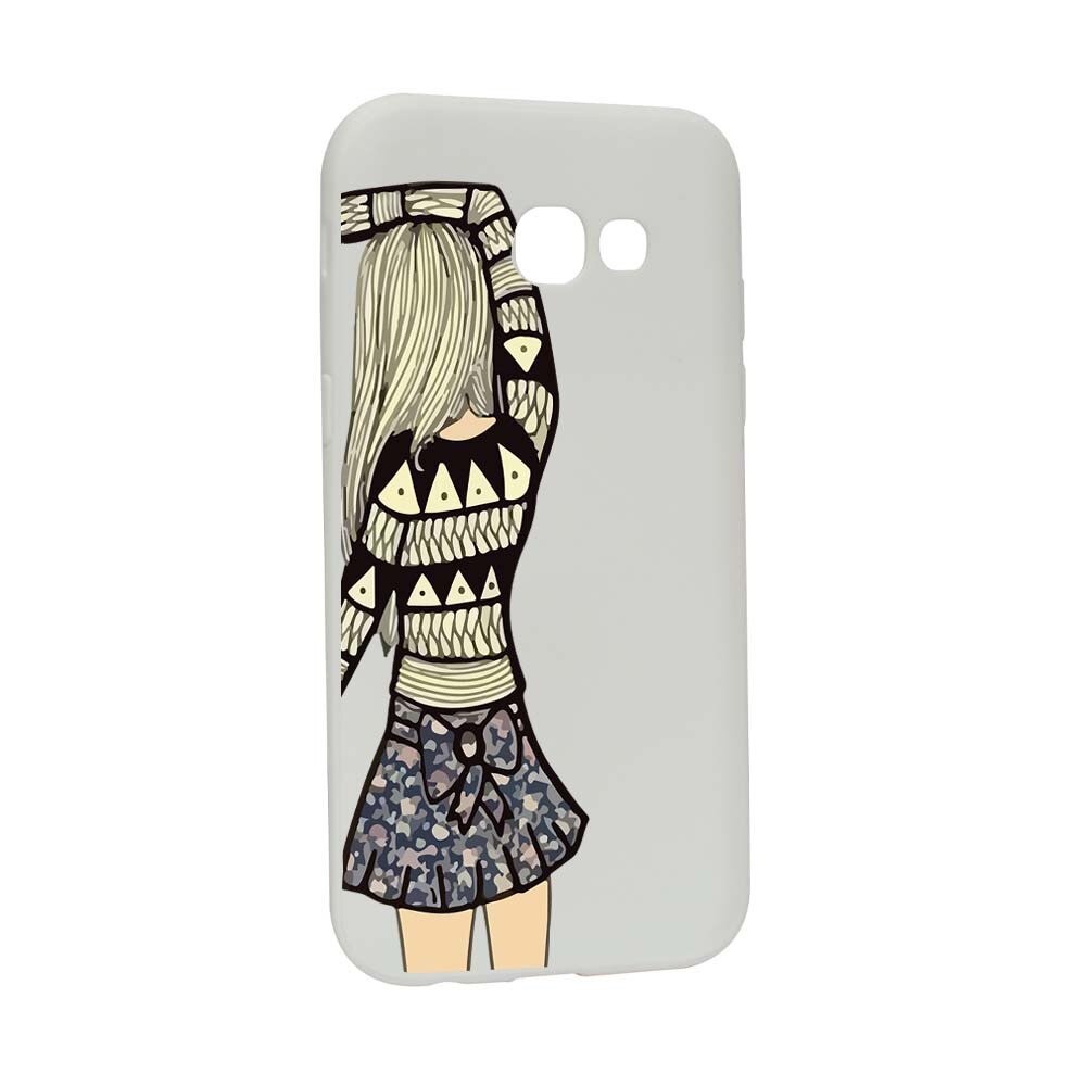 Husa Samsung Galaxy A3 2017, Silicon, Girl W187