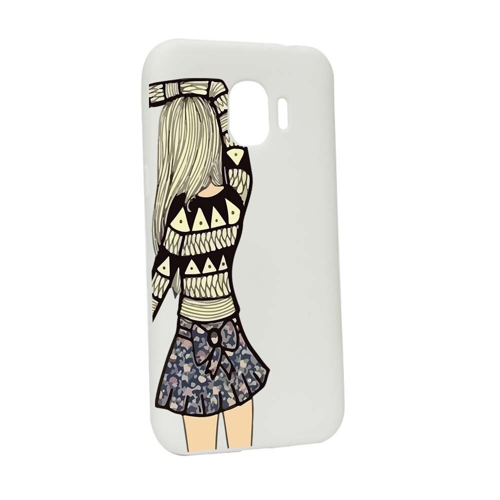 Husa Samsung Galaxy J4 2018, Silicon, Girl W187
