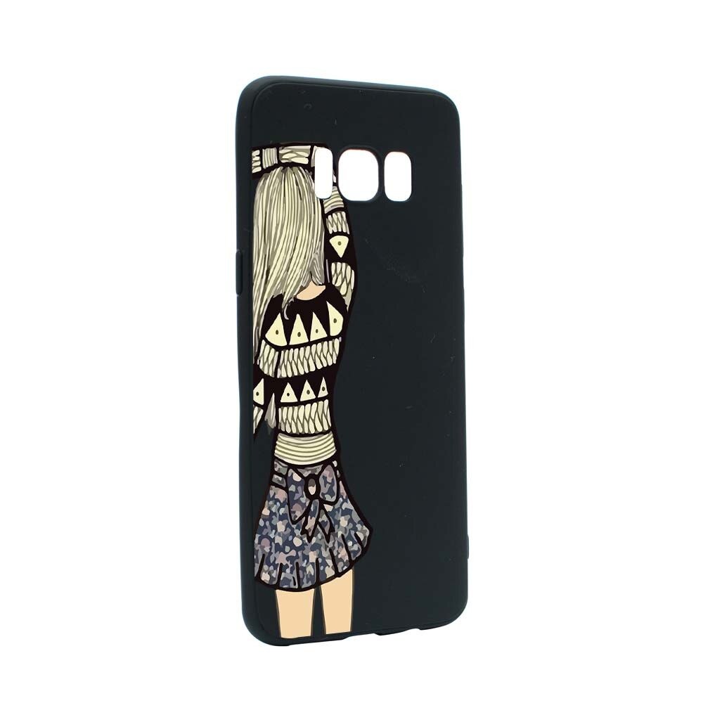 Husa Samsung Galaxy S8, Silicon, Girl B187